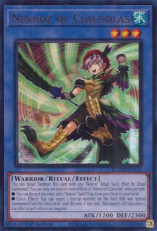 Nekroz of Clausolas [BLMM-EN131] Ultra Rare | Exor Games Truro