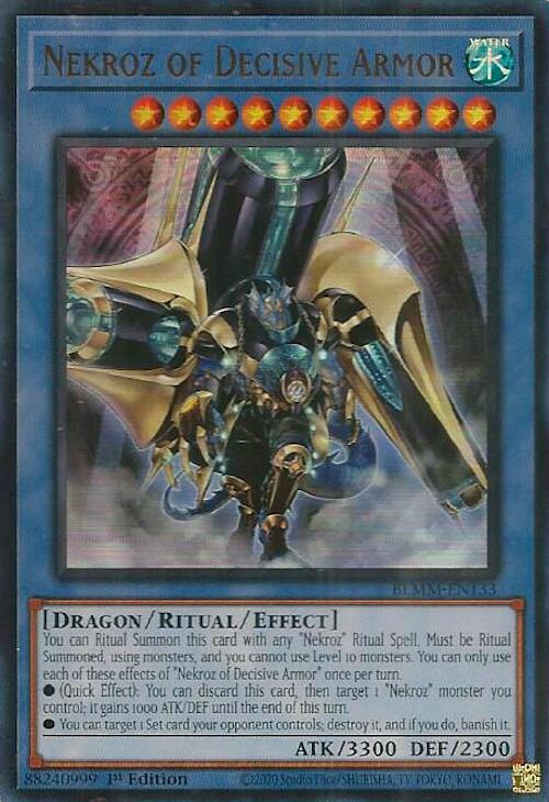 Nekroz of Decisive Armor [BLMM-EN133] Ultra Rare | Exor Games Truro