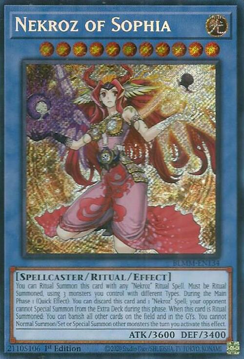 Nekroz of Sophia [BLMM-EN134] Secret Rare | Exor Games Truro