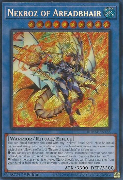 Nekroz of Areadbhair [BLMM-EN135] Secret Rare | Exor Games Truro