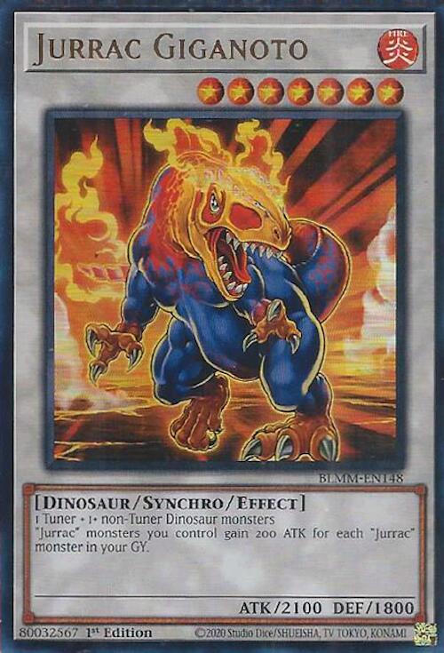 Jurrac Giganoto [BLMM-EN148] Ultra Rare | Exor Games Truro