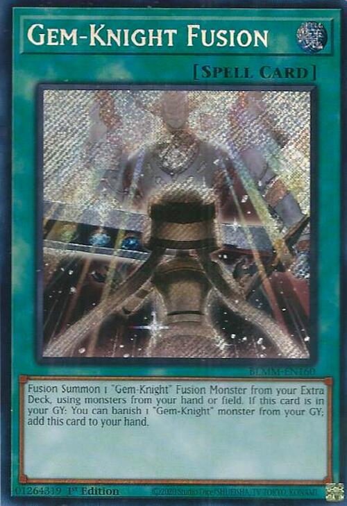 Gem-Knight Fusion [BLMM-EN160] Secret Rare | Exor Games Truro