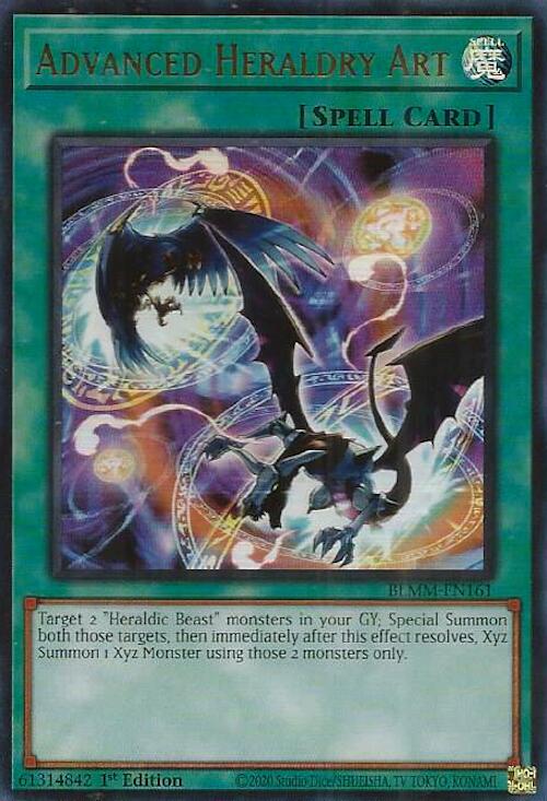 Advanced Heraldry Art [BLMM-EN161] Ultra Rare | Exor Games Truro