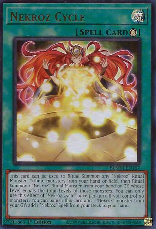 Nekroz Cycle [BLMM-EN167] Ultra Rare | Exor Games Truro