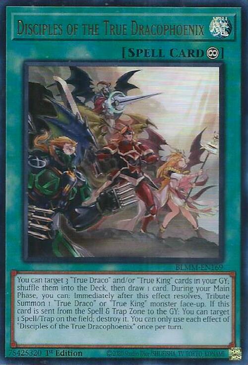 Disciples of the True Dracophoenix [BLMM-EN169] Ultra Rare | Exor Games Truro
