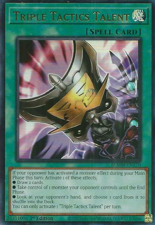 Triple Tactics Talent [BLMM-EN170] Ultra Rare | Exor Games Truro