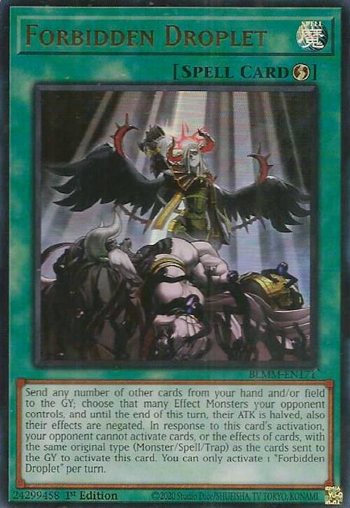 Forbidden Droplet [BLMM-EN171] Ultra Rare | Exor Games Truro