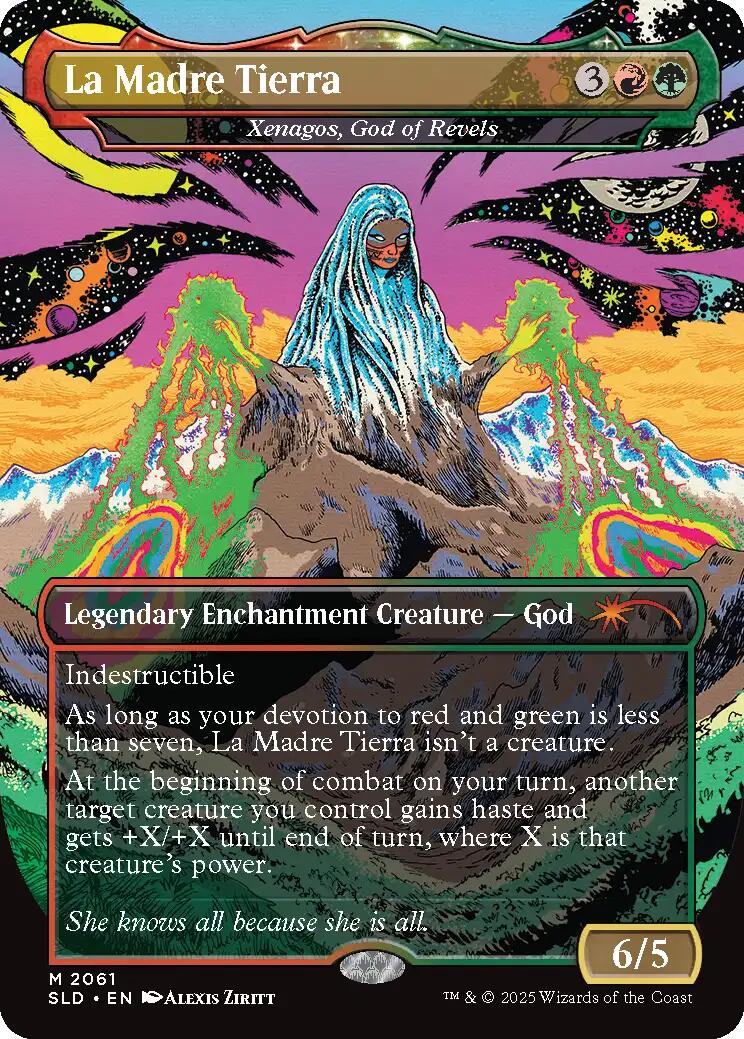 La Madre Tierra - Xenagos, God of Revels [Secret Lair Drop Series] | Exor Games Truro