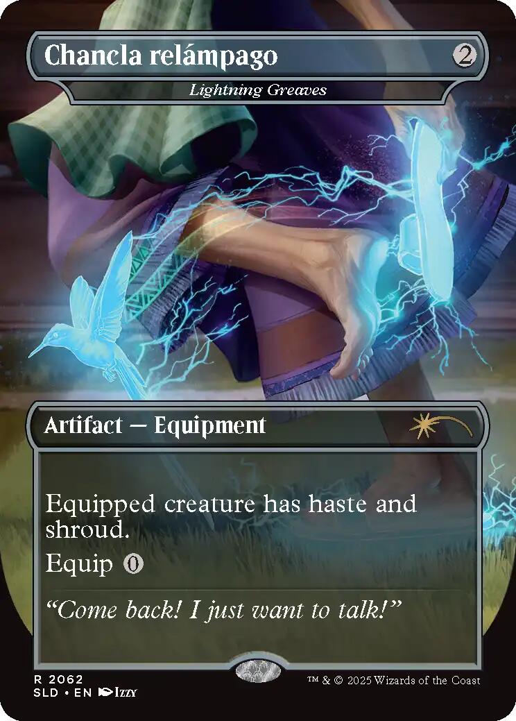 Chancla relampago - Lightning Greaves [Secret Lair Drop Series] | Exor Games Truro