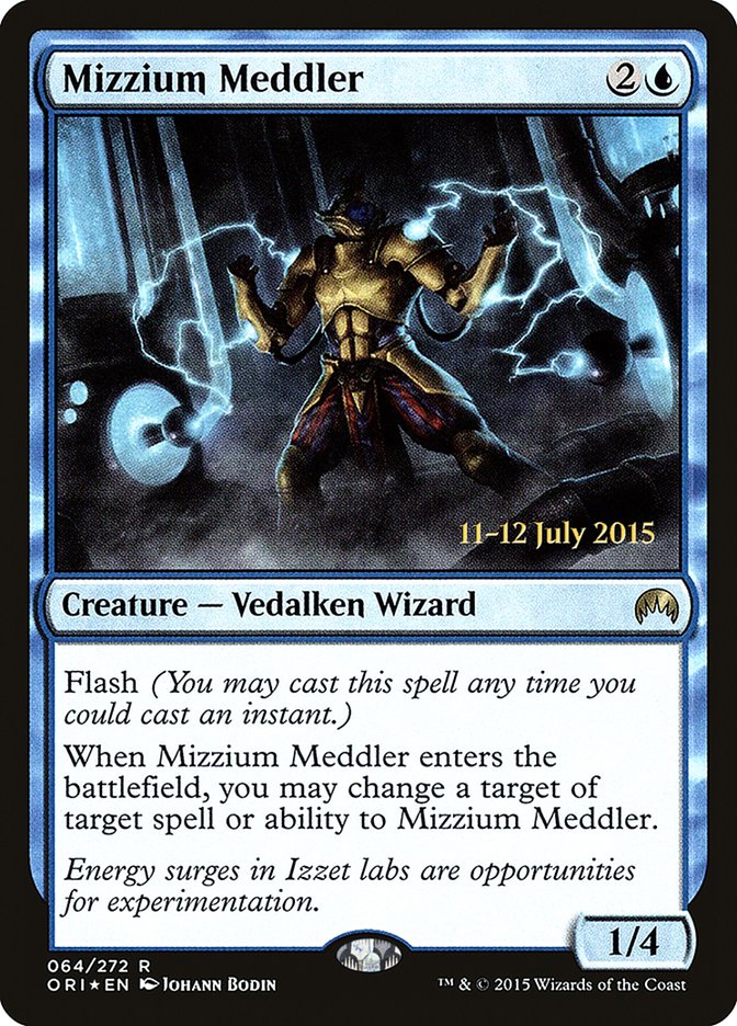 Mizzium Meddler [Magic Origins Prerelease Promos] | Exor Games Truro