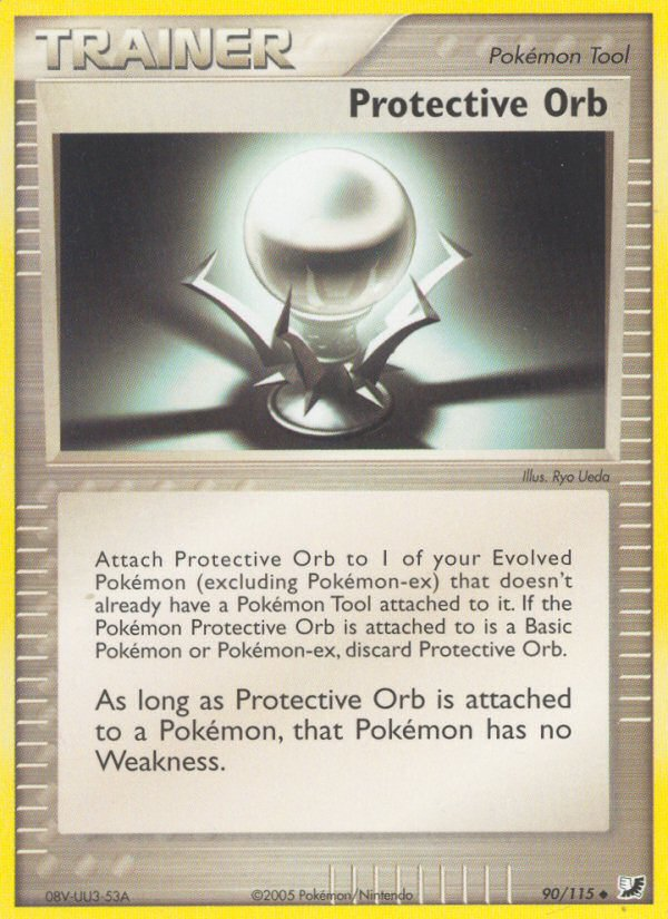 Protective Orb (90/115) [EX: Unseen Forces] | Exor Games Truro