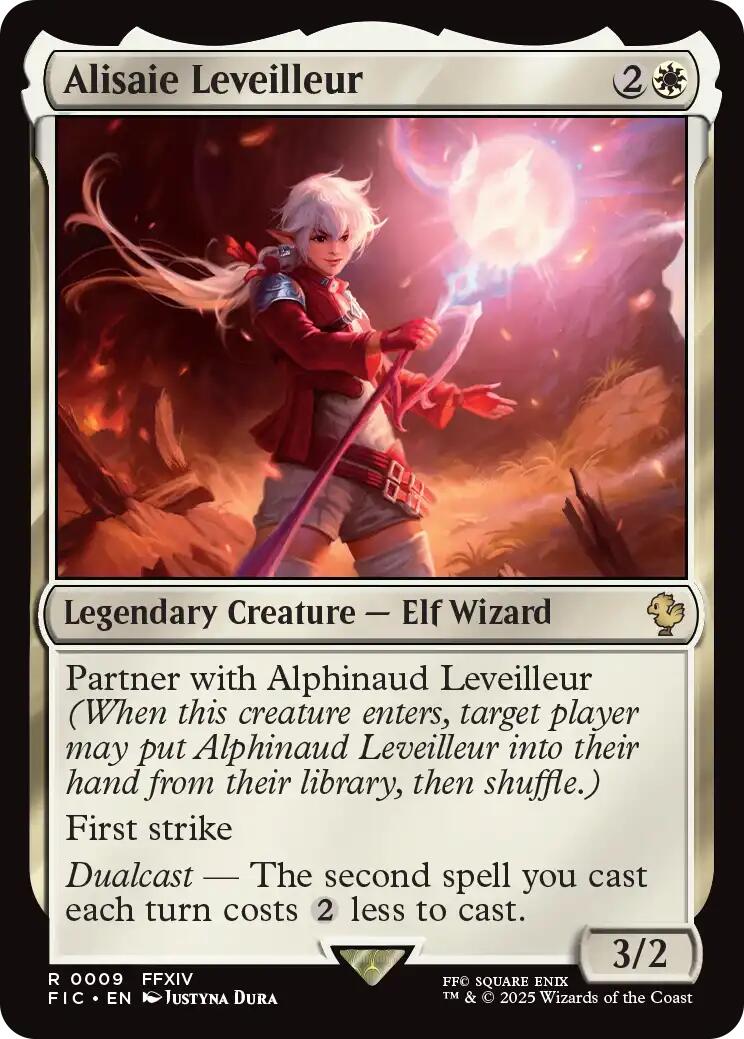 Alisaie Leveilleur (Surge Foil) [FINAL FANTASY Commander] | Exor Games Truro