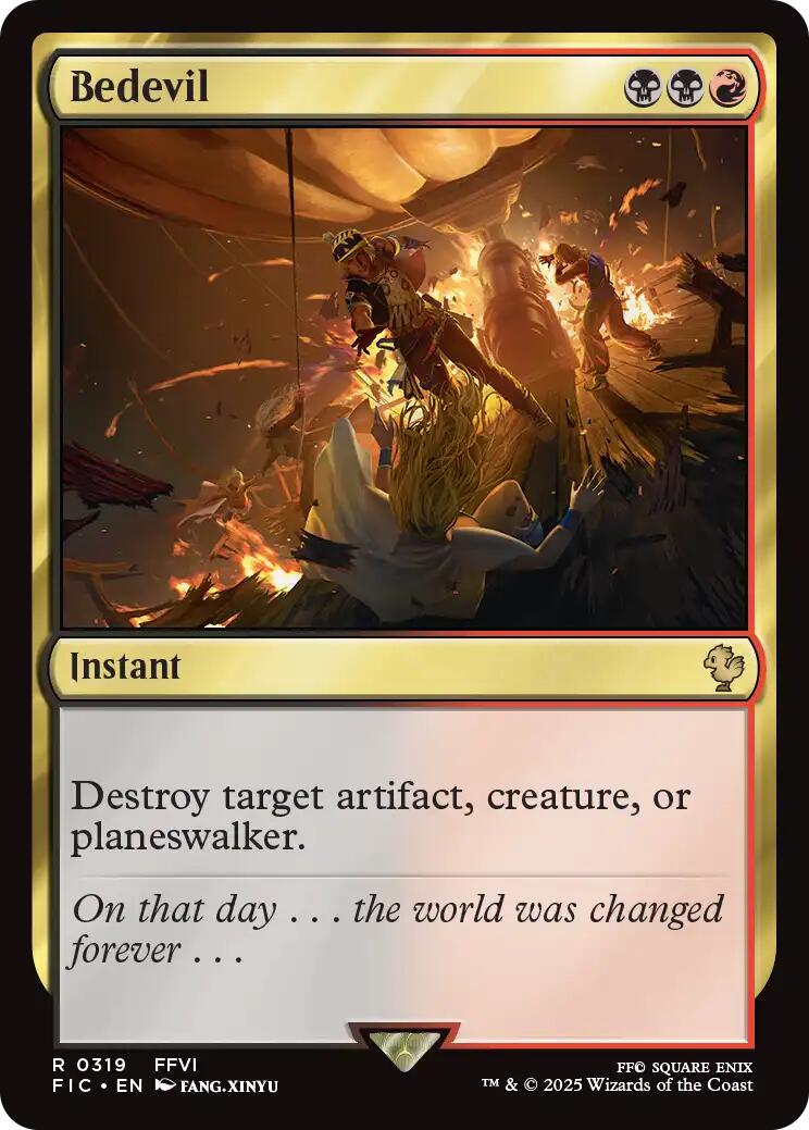 Bedevil (Surge Foil) [FINAL FANTASY Commander] | Exor Games Truro