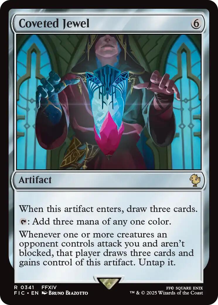Coveted Jewel (Surge Foil) [FINAL FANTASY Commander] | Exor Games Truro