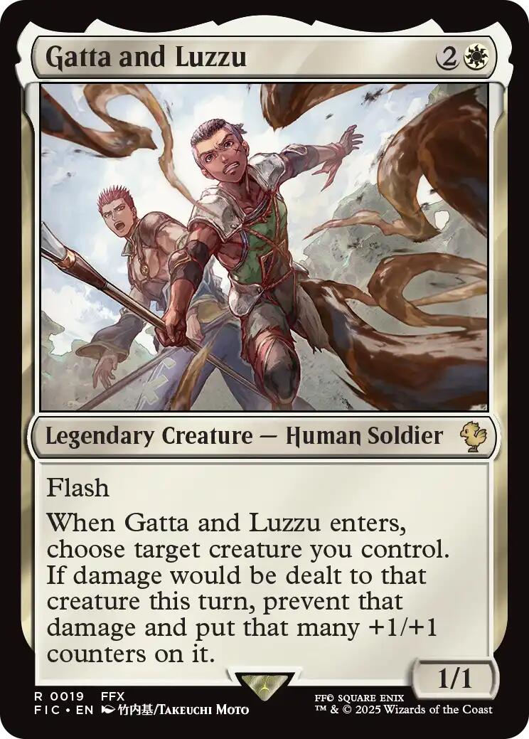 Gatta and Luzzu (Surge Foil) [FINAL FANTASY Commander] | Exor Games Truro