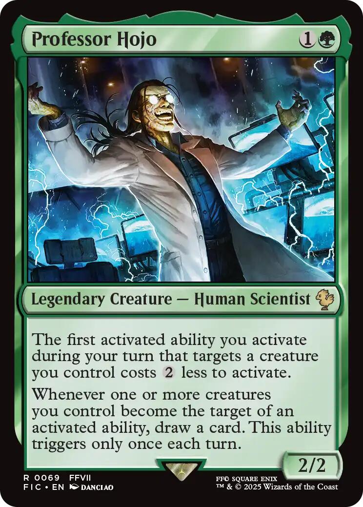 Professor Hojo (Surge Foil) [FINAL FANTASY Commander] | Exor Games Truro