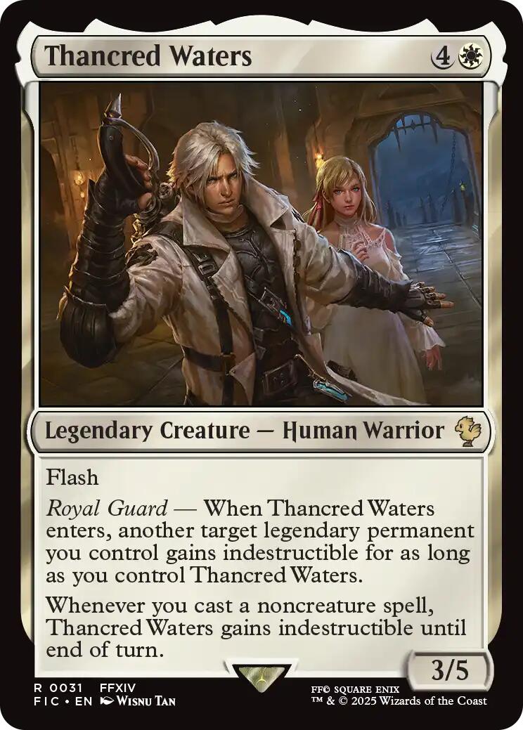Thancred Waters (Surge Foil) [FINAL FANTASY Commander] | Exor Games Truro
