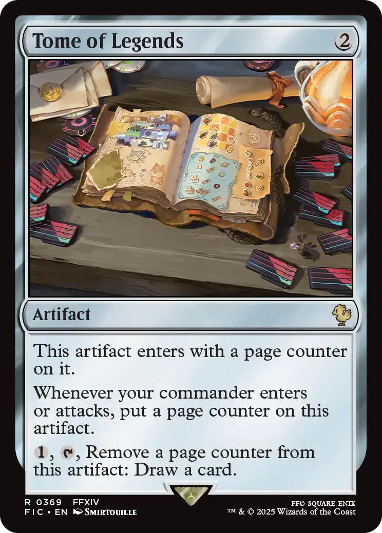 Tome of Legends (Surge Foil) [FINAL FANTASY Commander] | Exor Games Truro