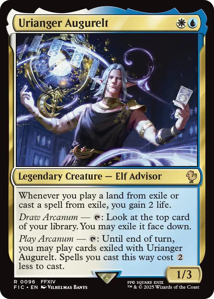 Urianger Augurelt (Surge Foil) [FINAL FANTASY Commander] | Exor Games Truro