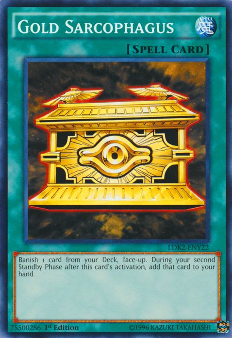 Gold Sarcophagus [LDK2-ENY22] Common | Exor Games Truro