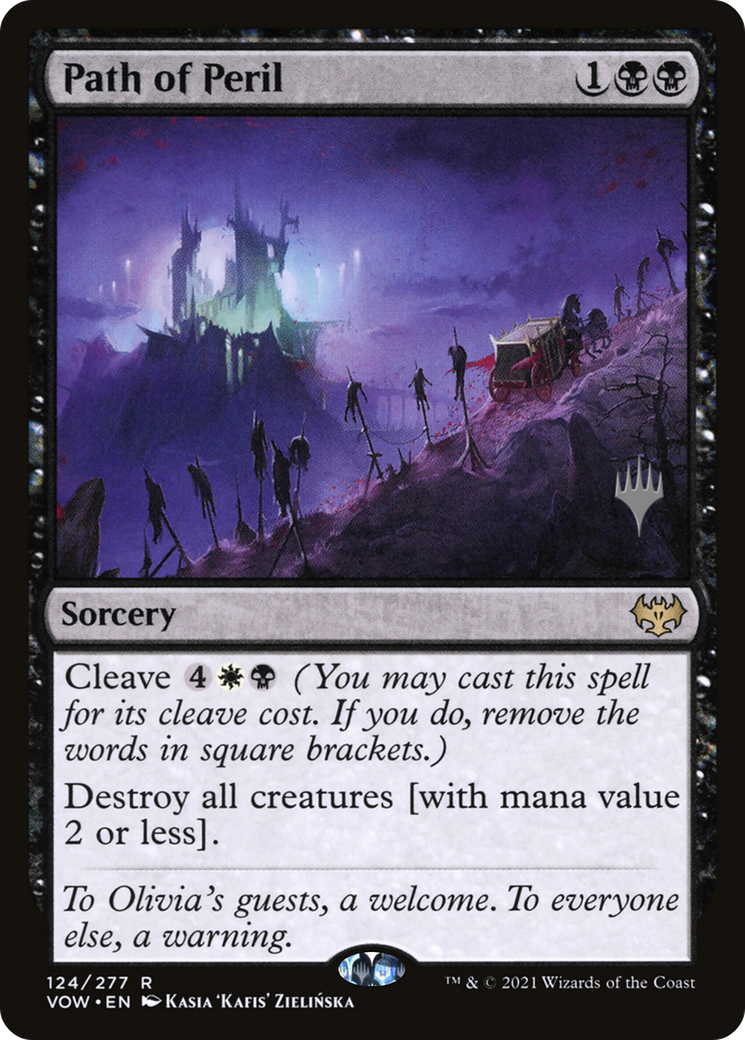 Path of Peril (Promo Pack) [Innistrad: Crimson Vow Promos] | Exor Games Truro