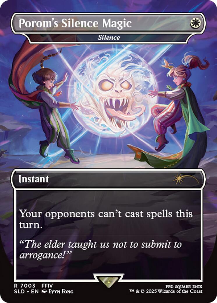 Porom's Silence Magic - Silence [Secret Lair Drop Series] | Exor Games Truro