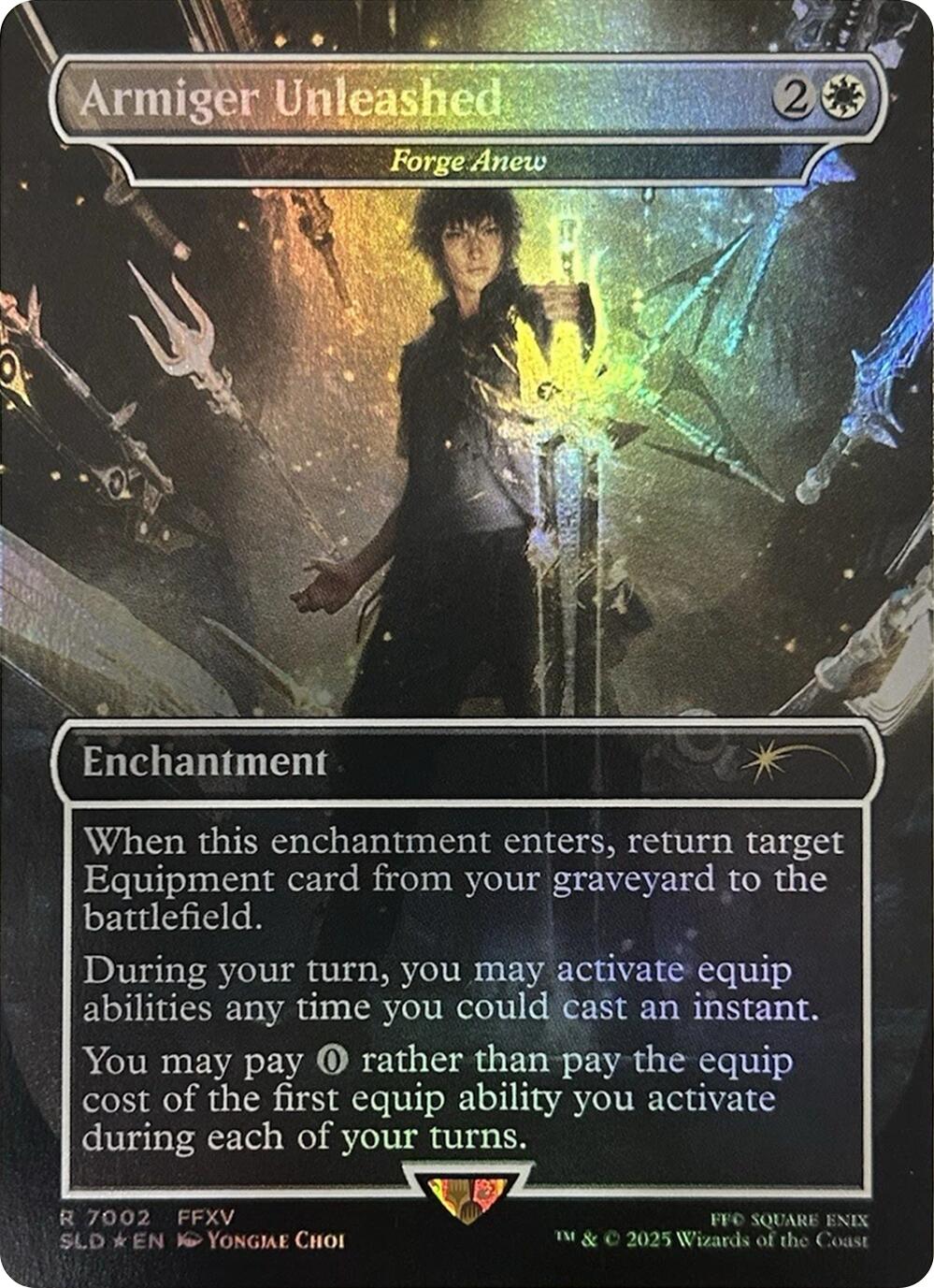 Armiger Unleashed - Forge Anew (Rainbow Foil) [Secret Lair Drop Series] | Exor Games Truro