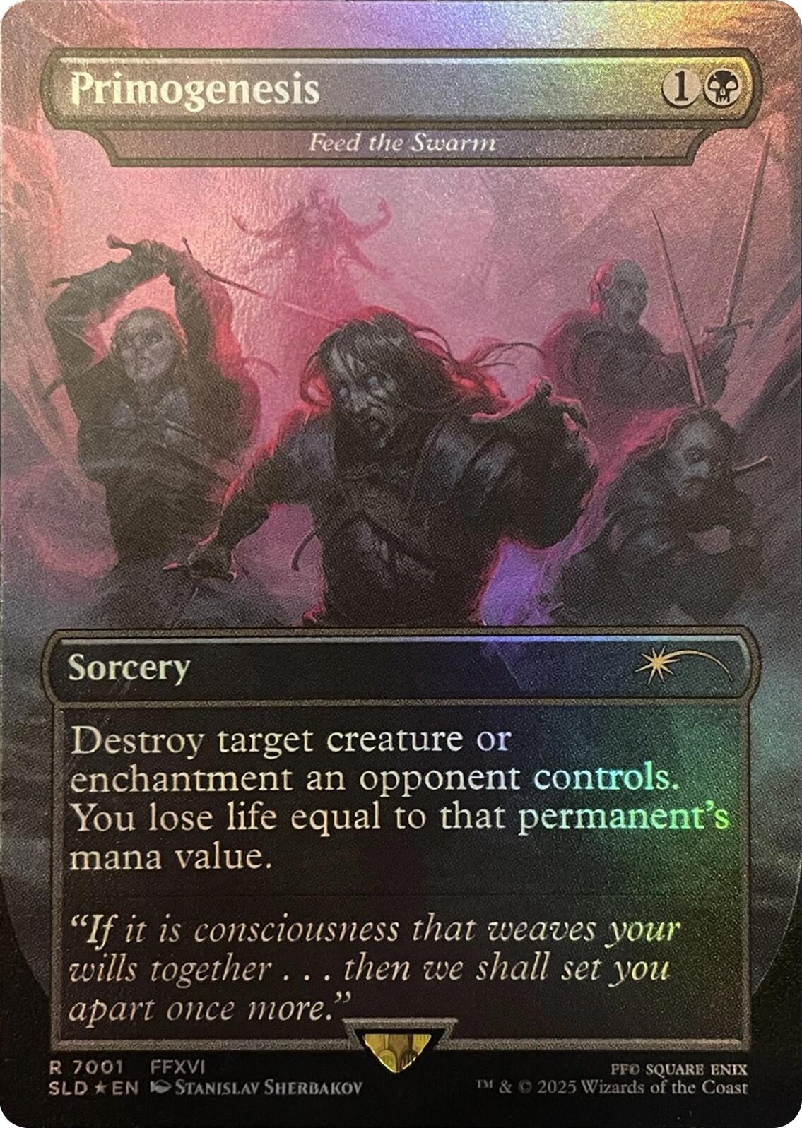 Primogenesis - Feed the Swarm (Rainbow Foil) [Secret Lair Drop Series] | Exor Games Truro