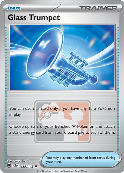 Glass Trumpet (135/142) [League & Championship Cards] | Exor Games Truro