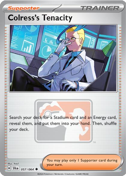 Colress's Tenacity (057/064) [League & Championship Cards] | Exor Games Truro