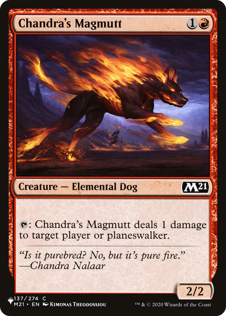 Chandra's Magmutt [The List] | Exor Games Truro