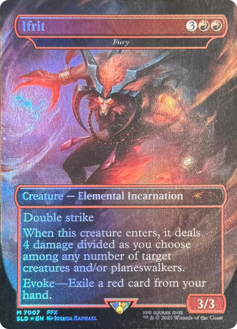 Ifrit - Fury (Rainbow Foil) [Secret Lair Drop Series] | Exor Games Truro
