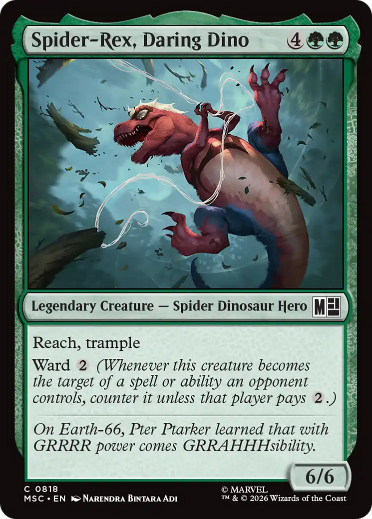 Spider-Rex, Daring Dino [Marvel Super Heroes Commander] | Exor Games Truro