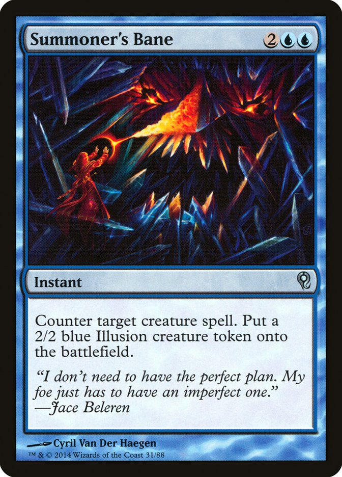 Summoner's Bane [Duel Decks: Jace vs. Vraska] | Exor Games Truro