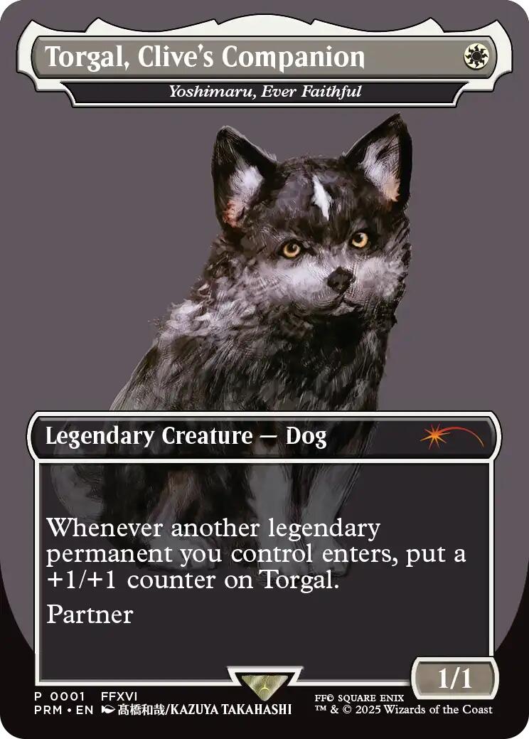 Torgal, Clive's Companion - Yoshimaru, Ever Faithful (MagicCon: Las Vegas 2025) [MagicFest 2025] | Exor Games Truro