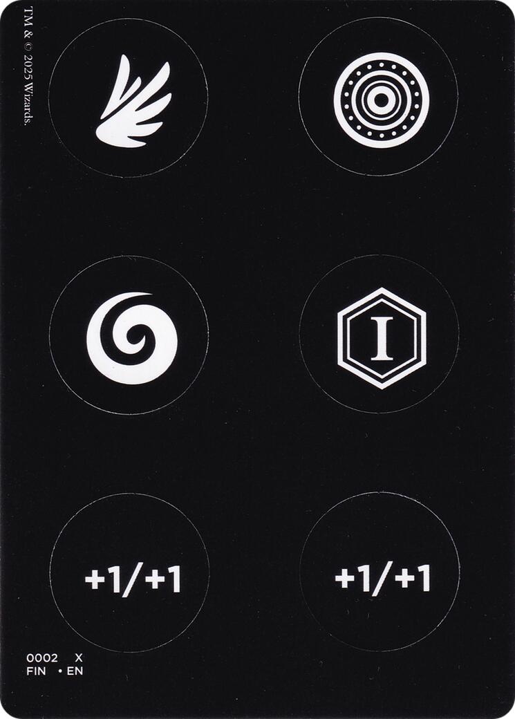 Punch Card Token (0001 // 0002) [FINAL FANTASY Tokens] | Exor Games Truro