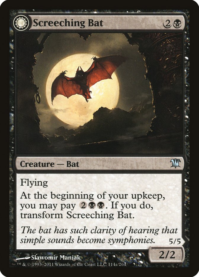 Screeching Bat // Stalking Vampire [Innistrad] | Exor Games Truro