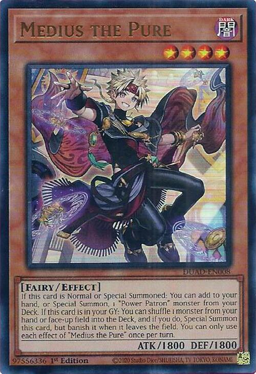 Medius the Pure [DUAD-EN008] Ultra Rare | Exor Games Truro