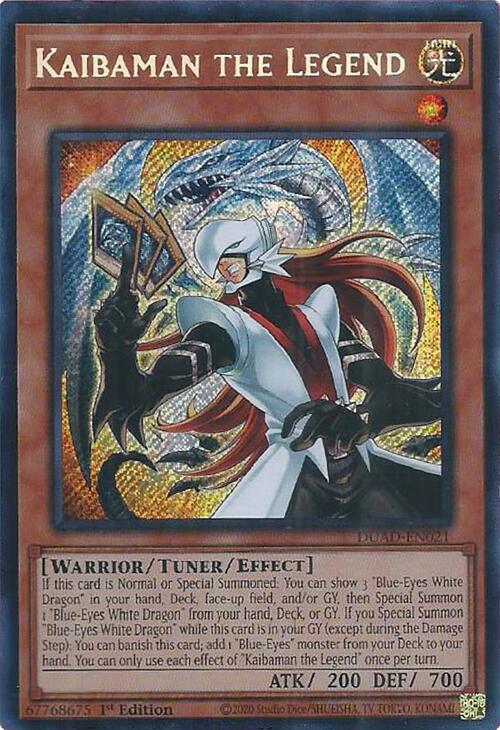 Kaibaman the Legend [DUAD-EN021] Secret Rare | Exor Games Truro