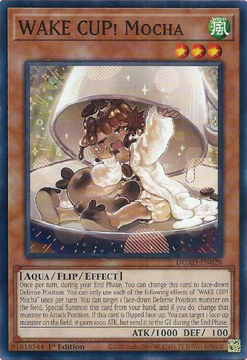 WAKE CUP! Mocha [DUAD-EN028] Common | Exor Games Truro