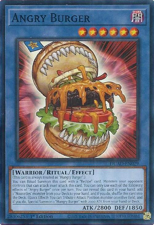Angry Burger [DUAD-EN029] Common | Exor Games Truro