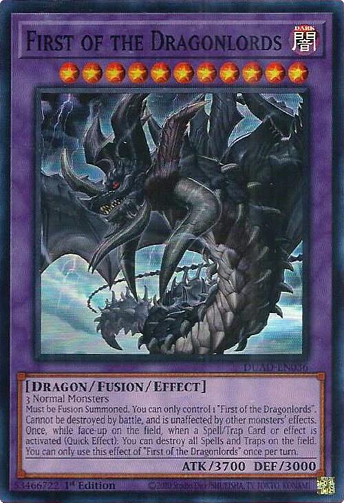 First of the Dragonlords [DUAD-EN036] Super Rare | Exor Games Truro