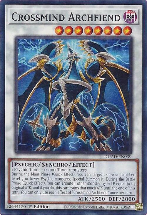 Crossmind Archfiend [DUAD-EN039] Common | Exor Games Truro