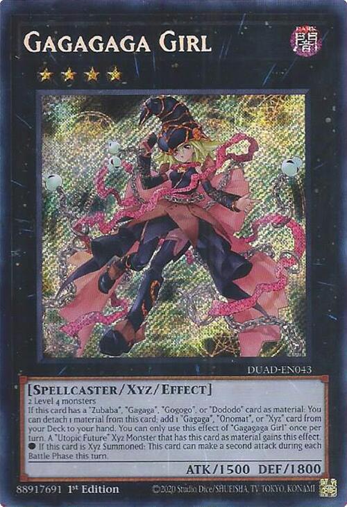 Gagagaga Girl [DUAD-EN043] Secret Rare | Exor Games Truro