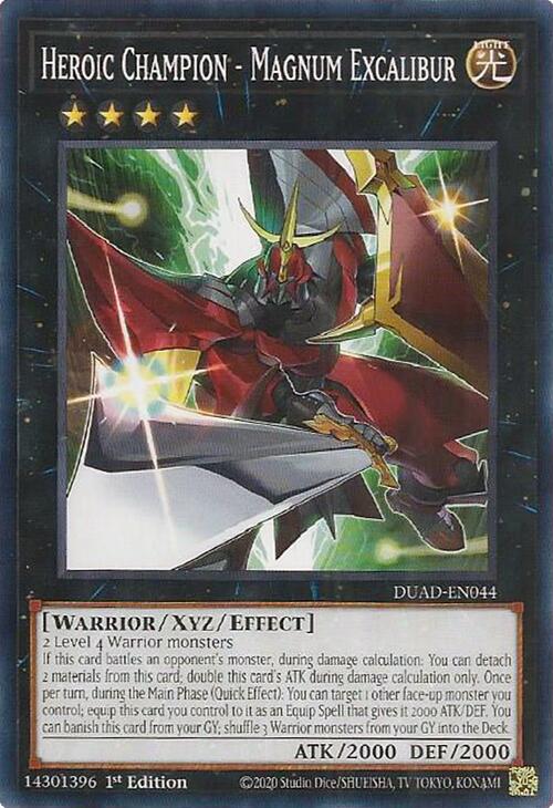 Heroic Champion - Magnum Excalibur [DUAD-EN044] Common | Exor Games Truro