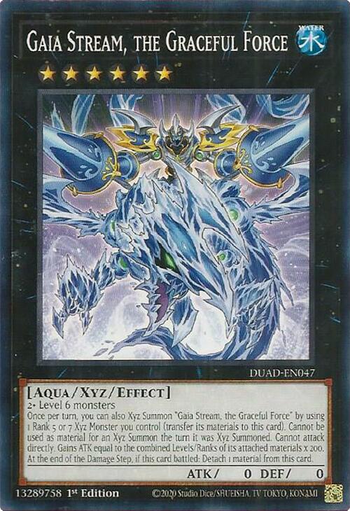 Gaia Stream, the Graceful Force [DUAD-EN047] Common | Exor Games Truro