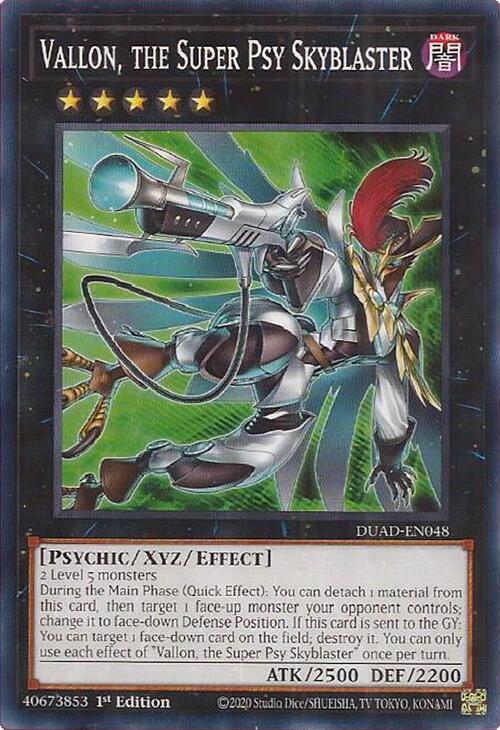 Vallon, the Super Psy Skyblaster [DUAD-EN048] Common | Exor Games Truro