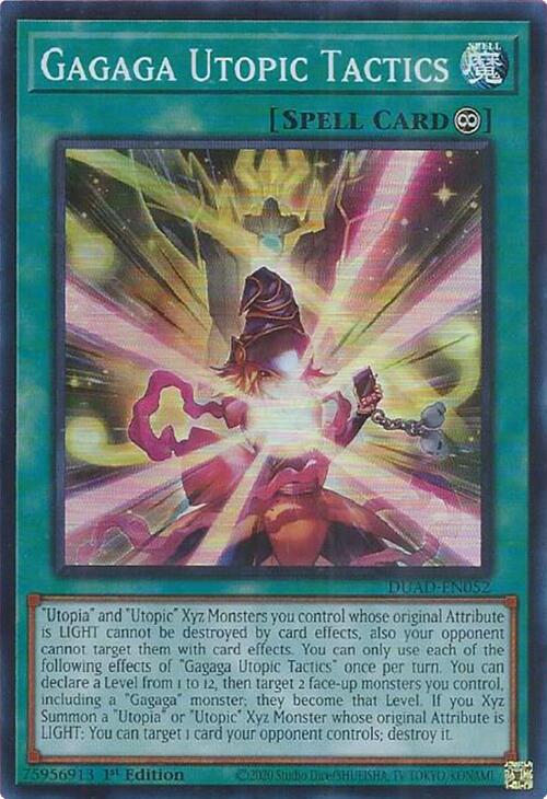 Gagaga Utopic Tactics [DUAD-EN052] Super Rare | Exor Games Truro
