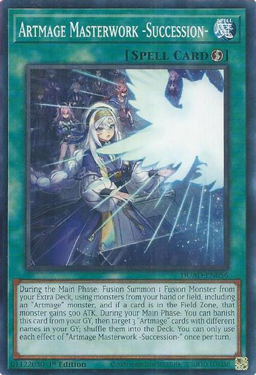 Artmage Masterwork -Succession- [DUAD-EN056] Common | Exor Games Truro