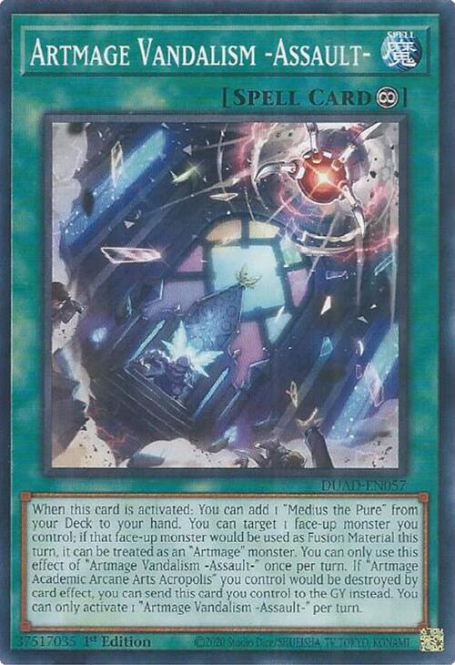 Artmage Vandalism -Assault- [DUAD-EN057] Common | Exor Games Truro